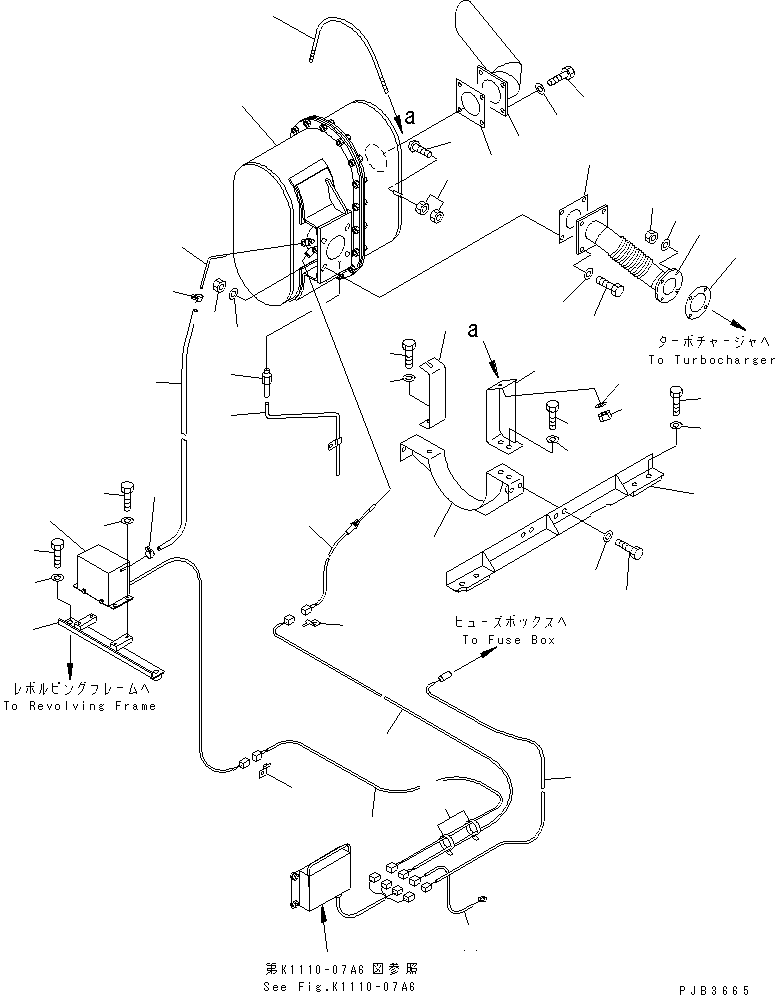 MUFFLER,CERAMIC 6138-12-5512 KOMATSU