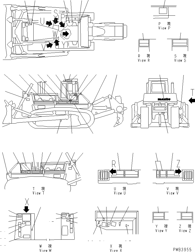 PLATE,LUBRICATION 198-98-41920 KOMATSU