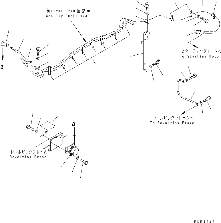 Кабель 209-06-71120 KOMATSU