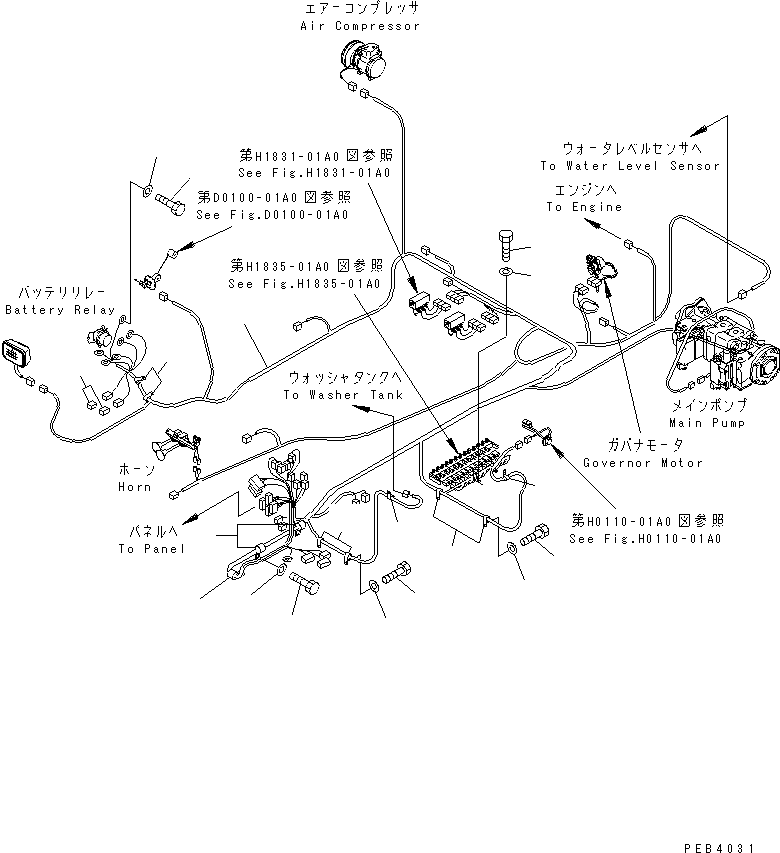 Жгут проводов 209-06-71111 KOMATSU