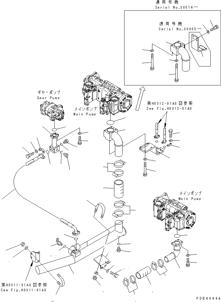Шланг \0\07260-29922 KOMATSU