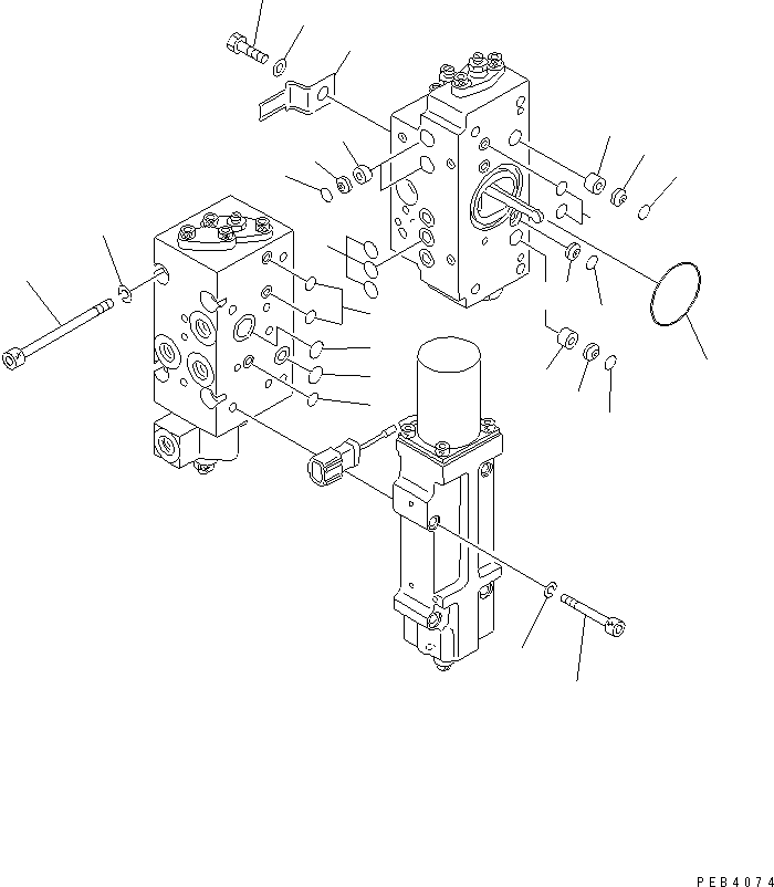 Насос в сборе (708-2L-00761) KOMATSU