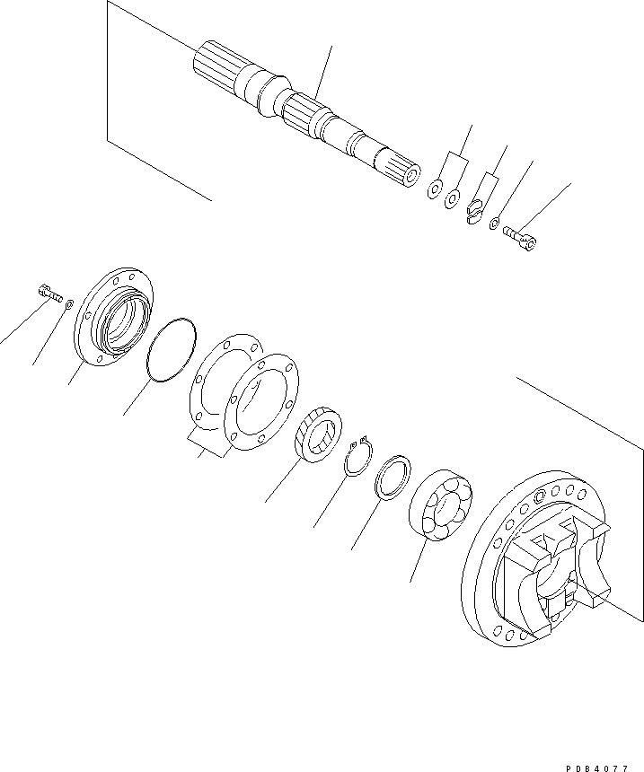 Насос в сборе (708-2L-01311) KOMATSU