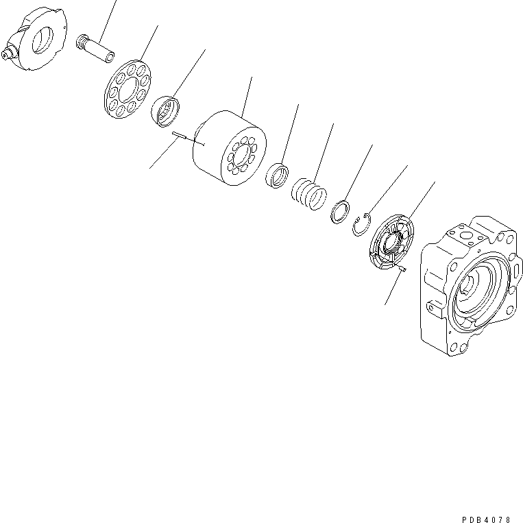 Насос в сборе (708-2L-01540) KOMATSU