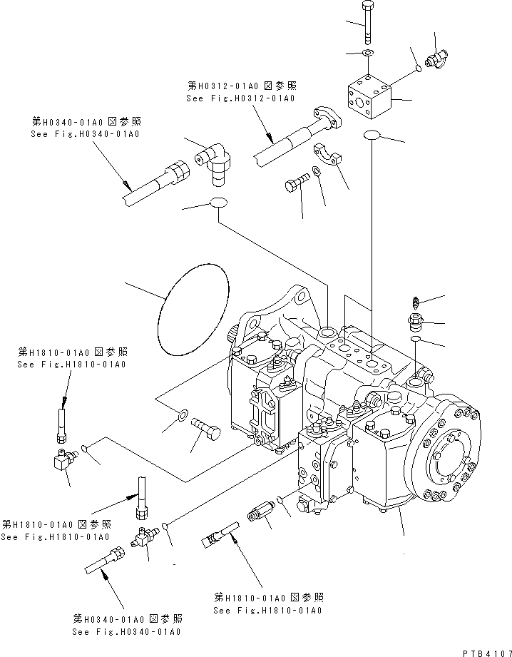Блок 209-62-71130 KOMATSU
