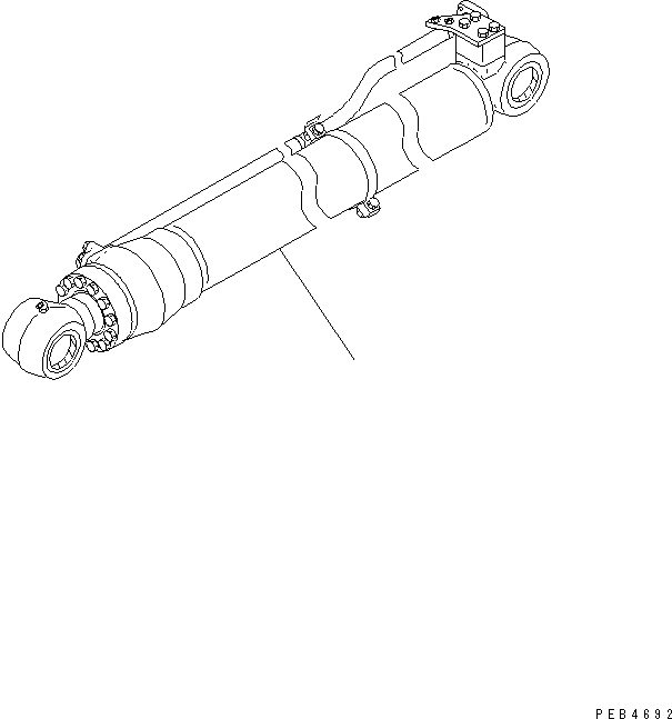 Группа цилиндра (\8\22U-63-X2222) KOMATSU