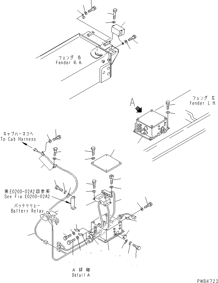 Жгут проводов 195-06-48260 KOMATSU