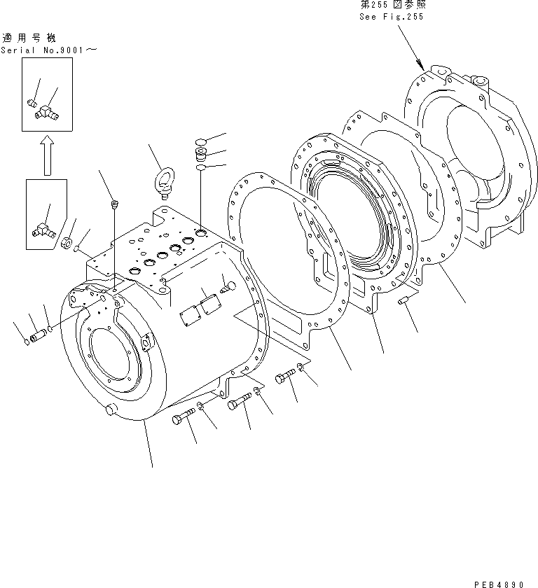 Болт 01040-31880 KOMATSU