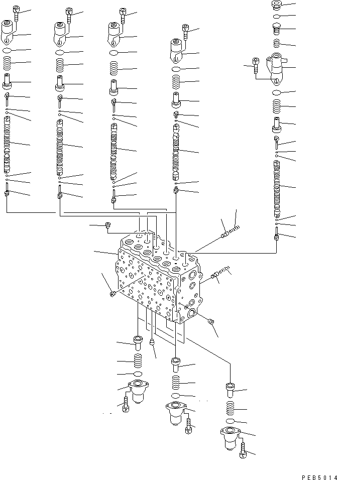 управляющий клапан 723-48-17701 KOMATSU