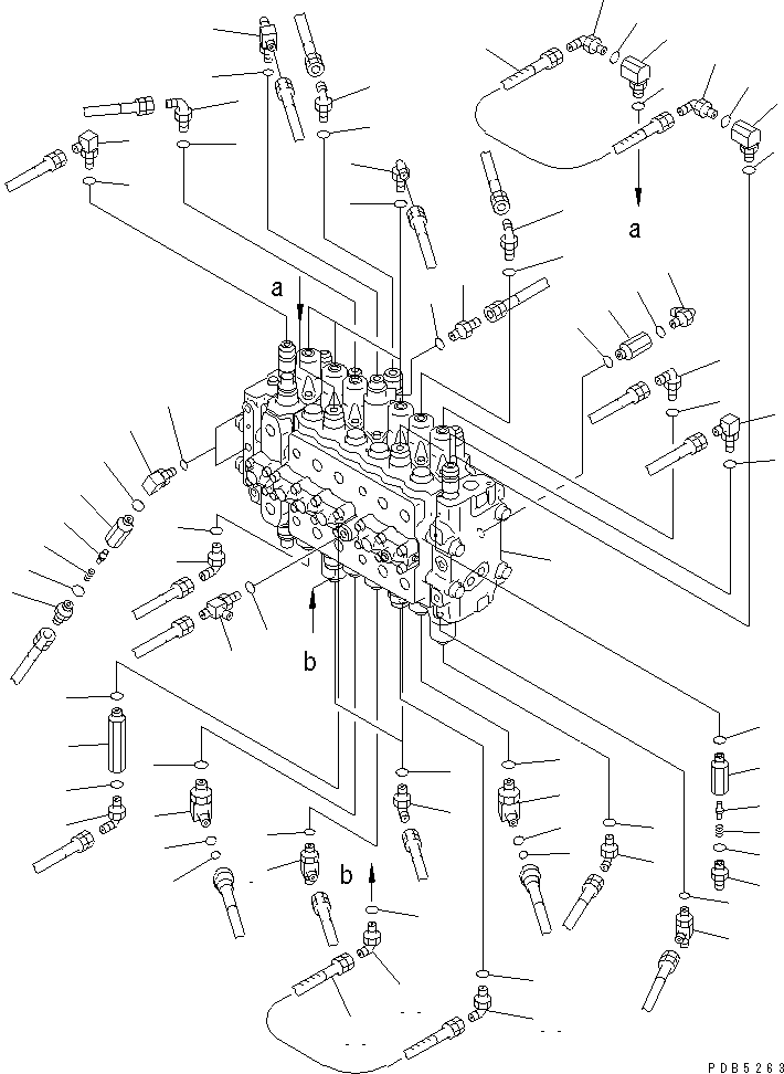 Клапан в сборе (\0\723-47-13103) KOMATSU
