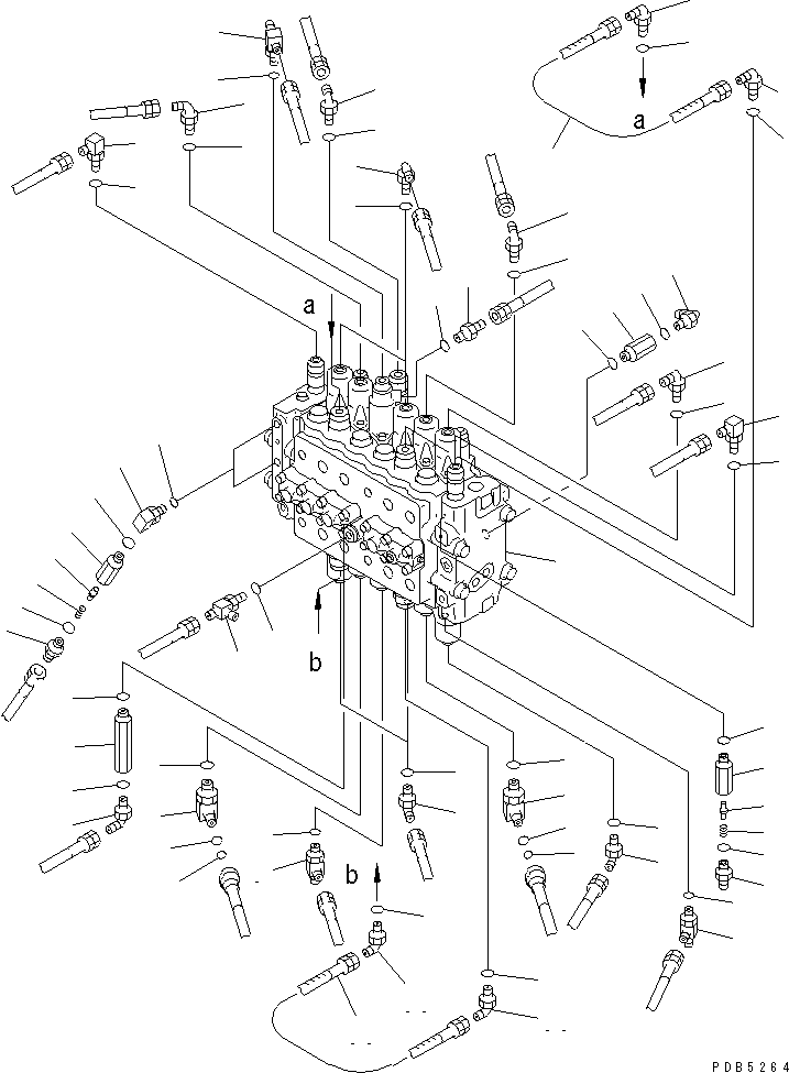 Клапан в сборе (\0\723-46-13102) KOMATSU