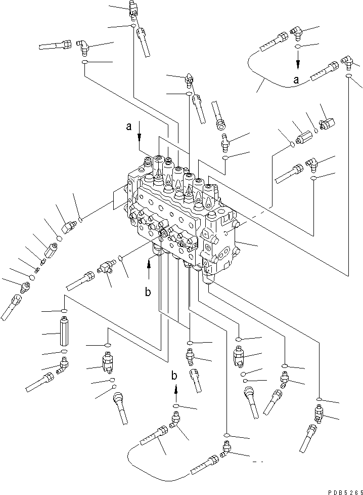 Клапан в сборе (\0\723-46-13302) KOMATSU