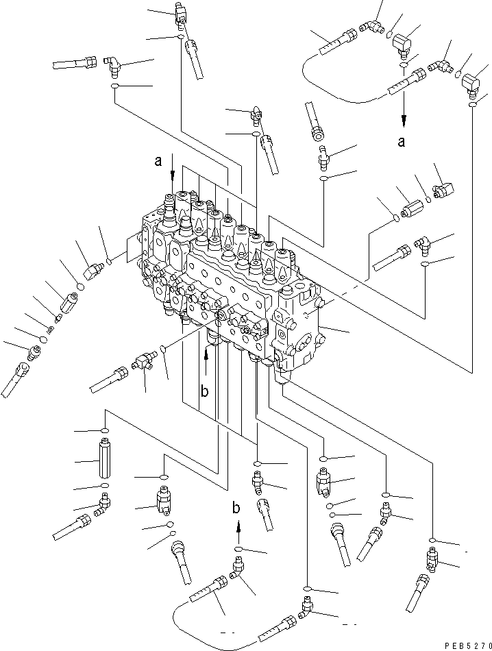 Клапан в сборе (\0\723-48-13302) KOMATSU