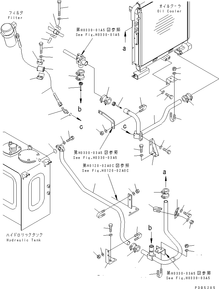 Трубка 206-62-64711 KOMATSU