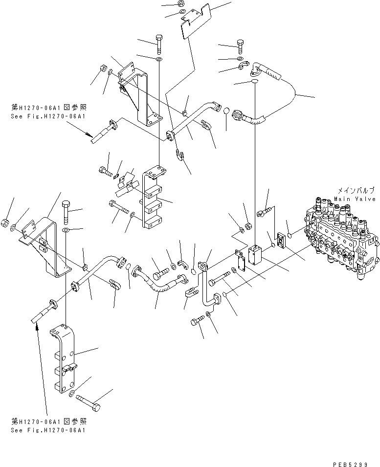 Хомут \0\20Y-62-13650 KOMATSU