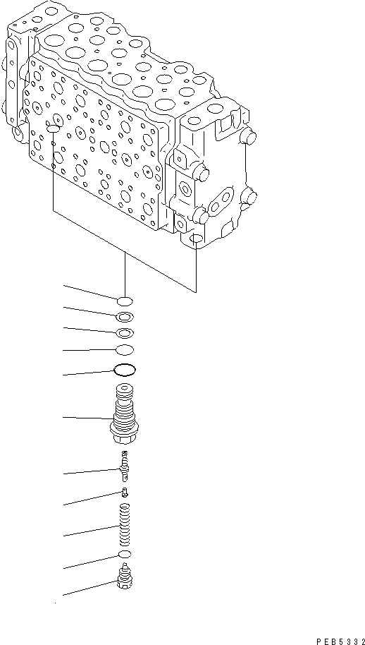 Клапан в сборе (723-46-14300) KOMATSU