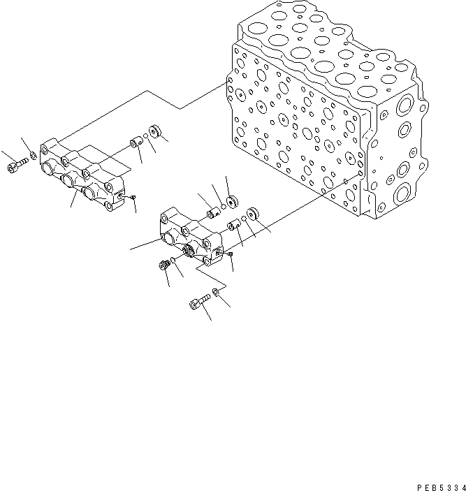 Клапан в сборе 723-40-66401 KOMATSU