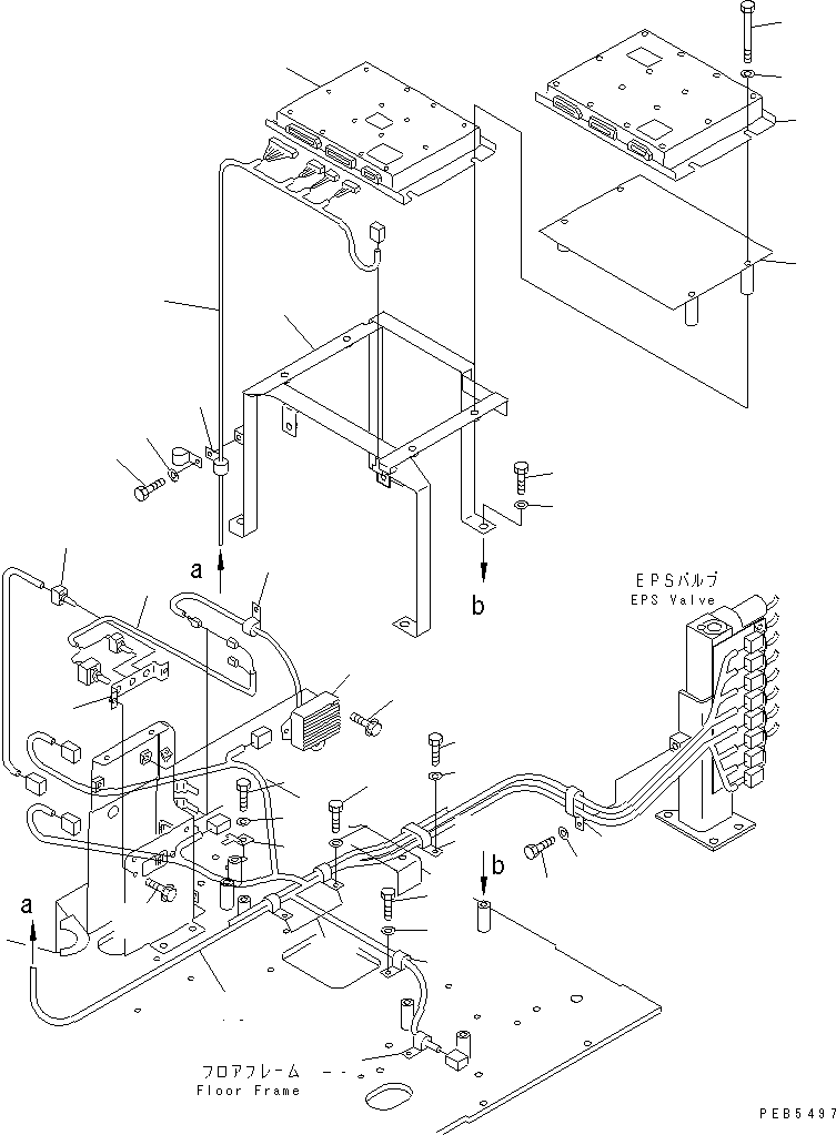 CONTROLLER,EPC 7834-60-2003 KOMATSU