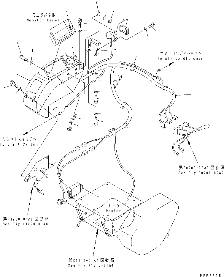 Жгут проводов 20Y-06-24751 KOMATSU