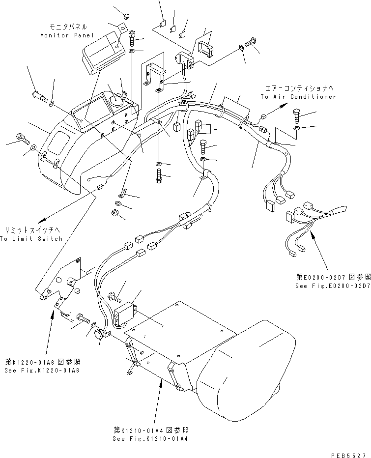 Жгут проводов 20Y-06-22770 KOMATSU