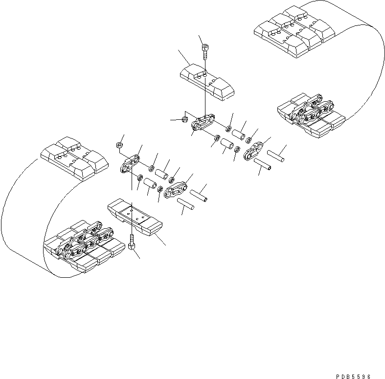 Болт 01252-32060 KOMATSU