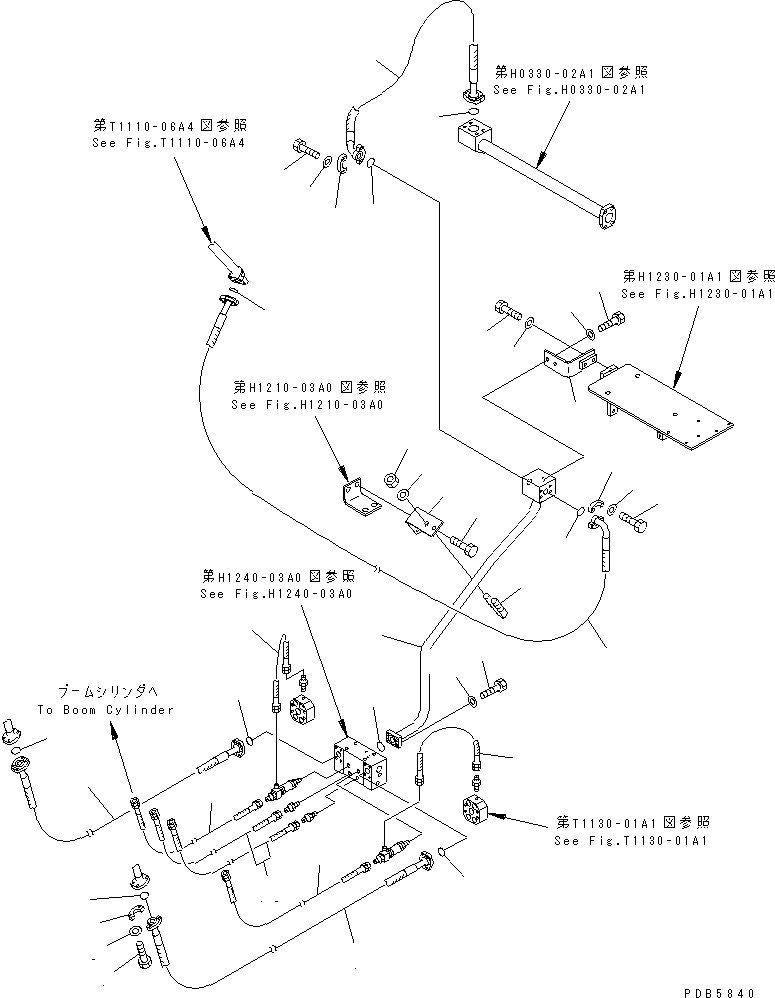 Шланг 07297-01214 KOMATSU