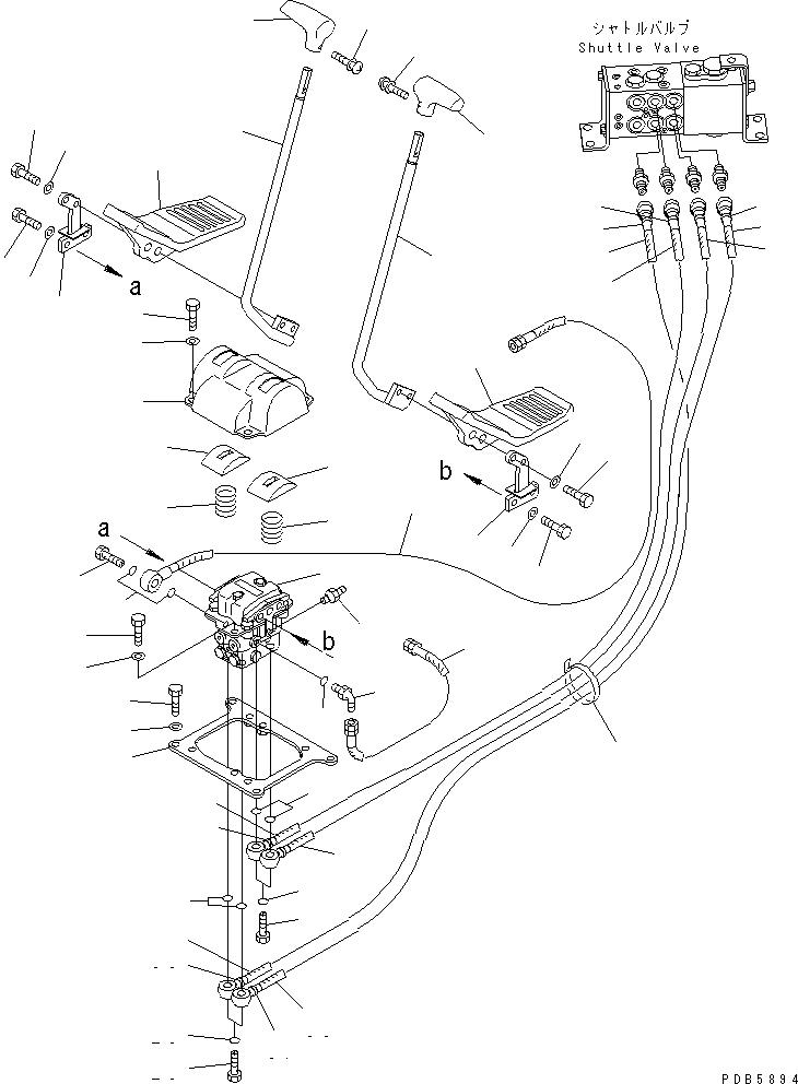 Шланг в сборе 22U-62-12781 KOMATSU