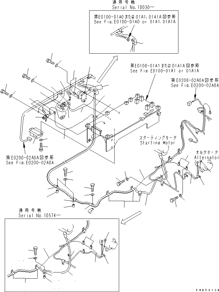 Кабель 22U-06-11331 KOMATSU