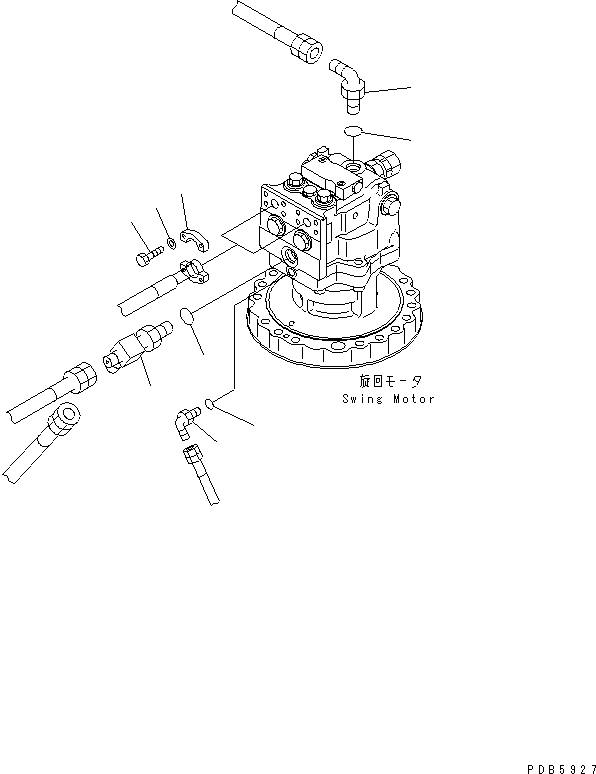 Тройник 22U-62-13840 KOMATSU