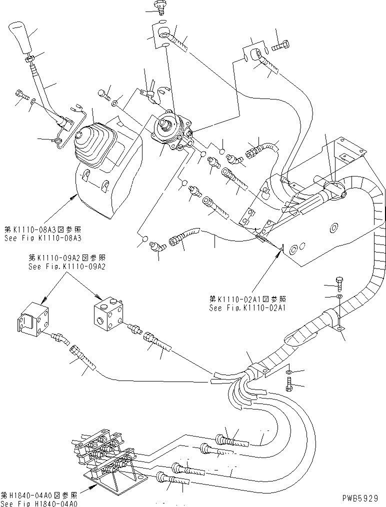HOSE¤ 1970MM 22U-62-12641 KOMATSU