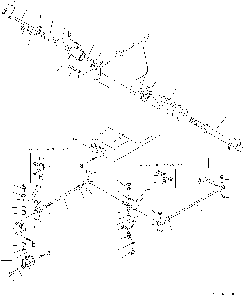 Вилка карданная 04210-01456 KOMATSU
