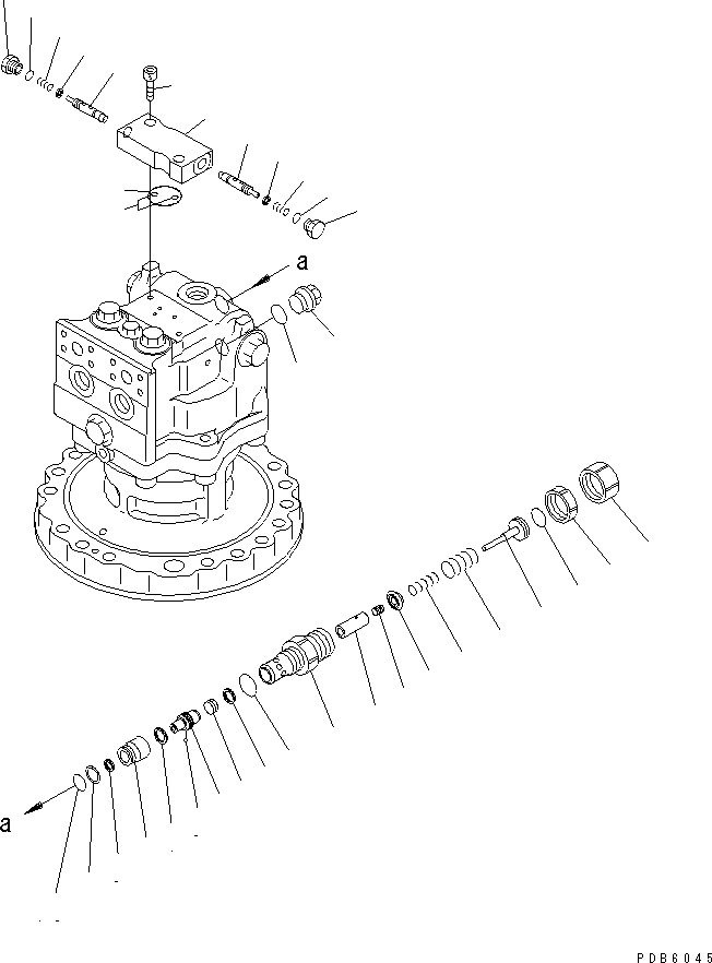 Клапан в сборе 702-15-74000 KOMATSU