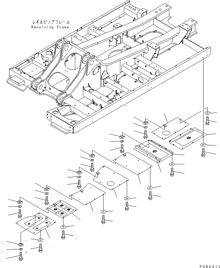 Крышка 209-54-76120 KOMATSU