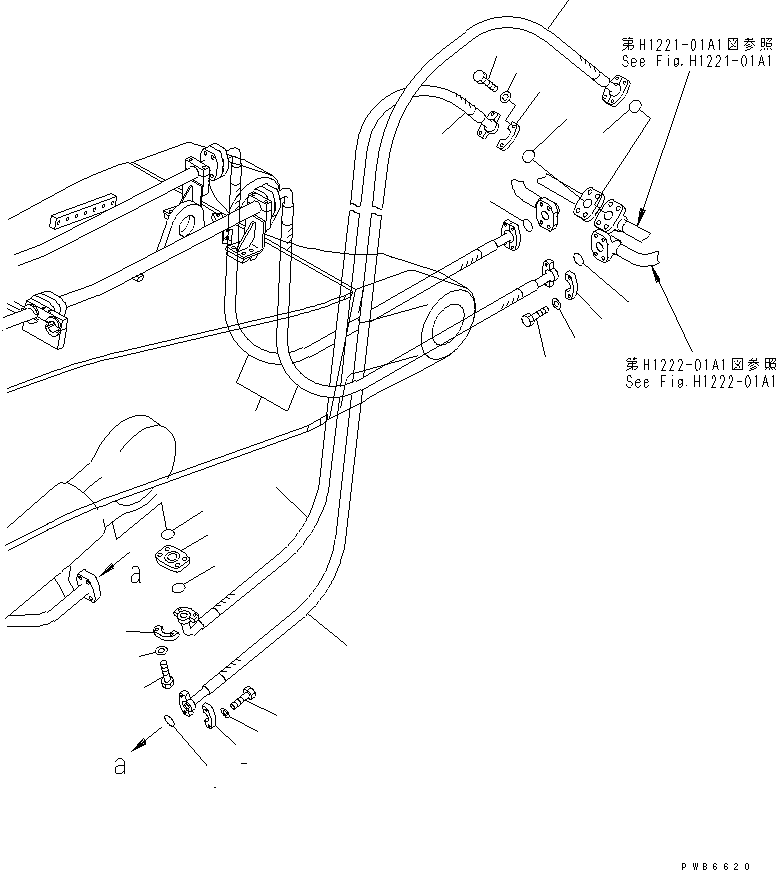 Шланг 07099-01424 KOMATSU