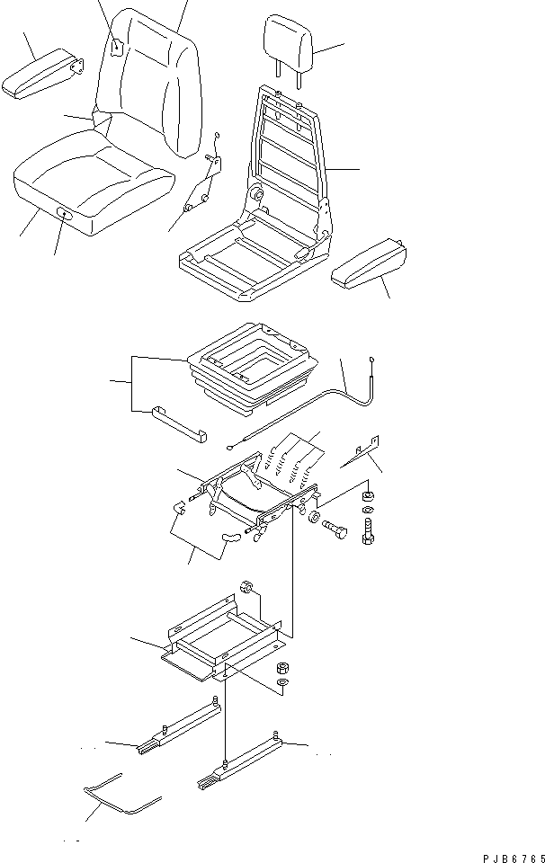 LATCH KIT,HEIGHT RISER AS164963 KOMATSU