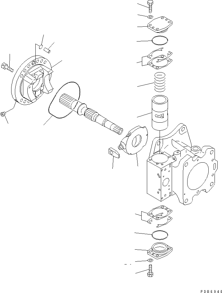 Уплотнительное кольцо круглого сечения (\7\708-25-62341) KOMATSU