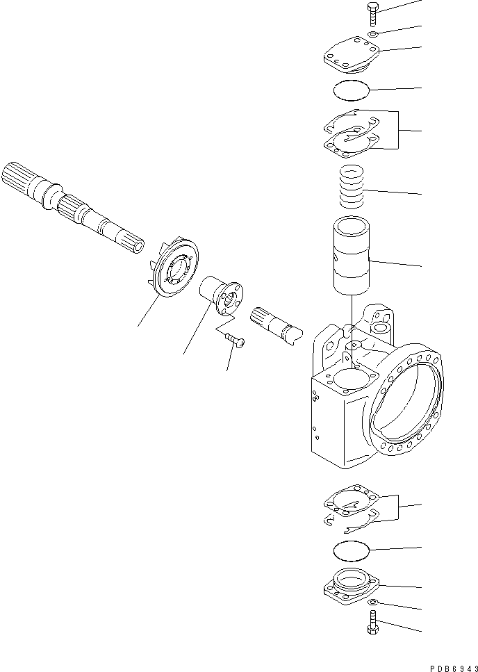Муфта (708-2L-29530) KOMATSU