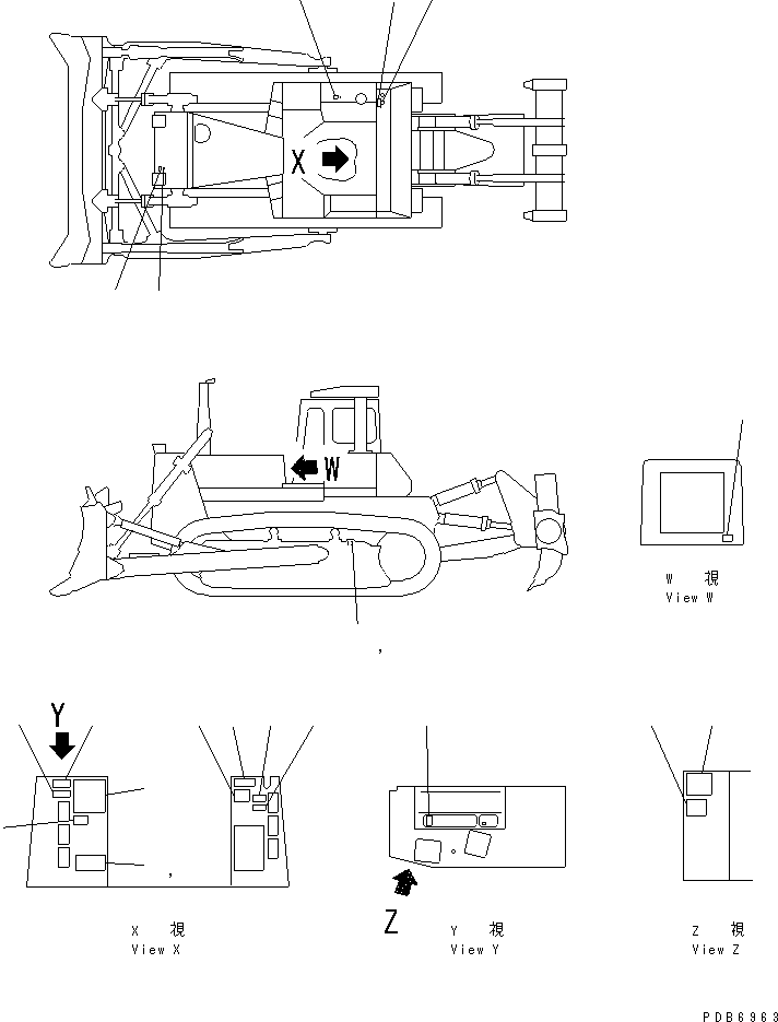 PLATE, INSTRUCTION,FUEL STRAINER 09656-02081 KOMATSU
