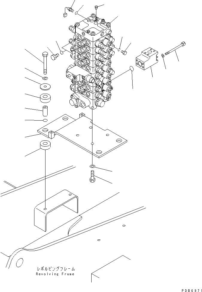 CONTROL VALVE,(SEE FIG.Y1667-01A0) (\0\723-59-11301) KOMATSU