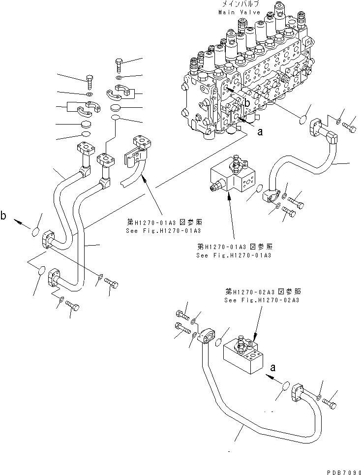 Трубка 22U-62-11760 KOMATSU