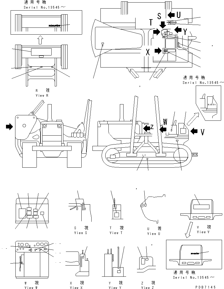 PLATE, OPERATING,DECOMP LEVER 09682-21020 KOMATSU
