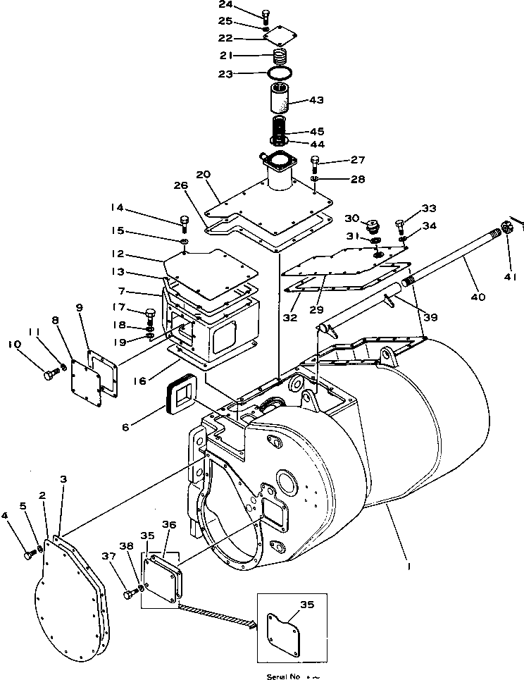 Прокладка 175-916-3691 KOMATSU