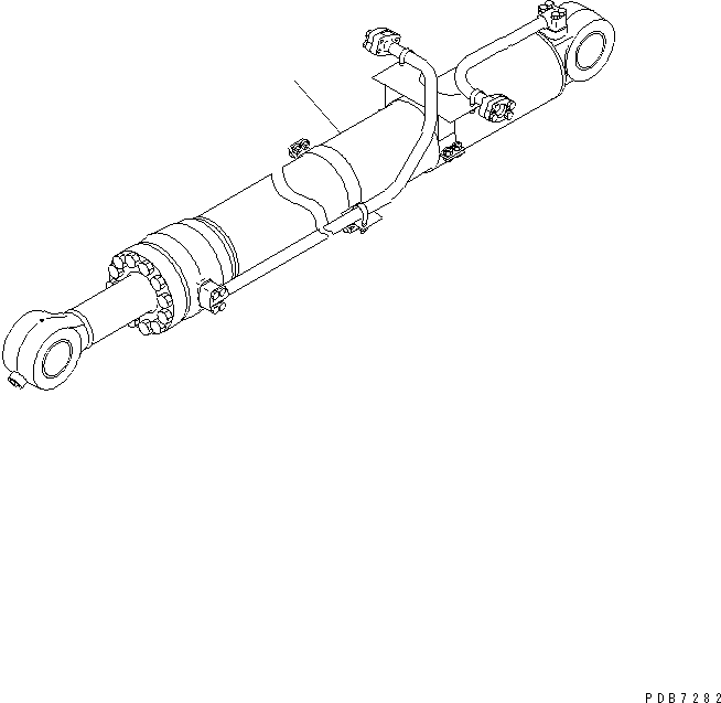 BUCKET CYLINDER U. X21-0806960 KOMATSU