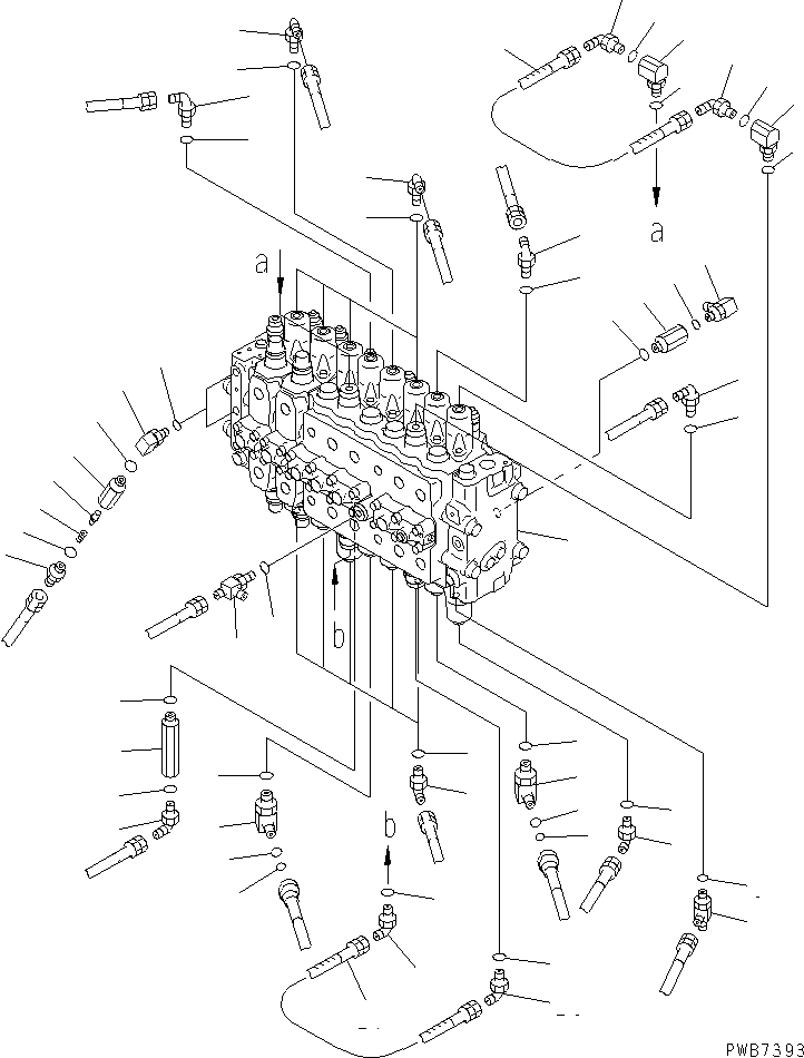 Клапан в сборе (\0\723-48-13303) KOMATSU