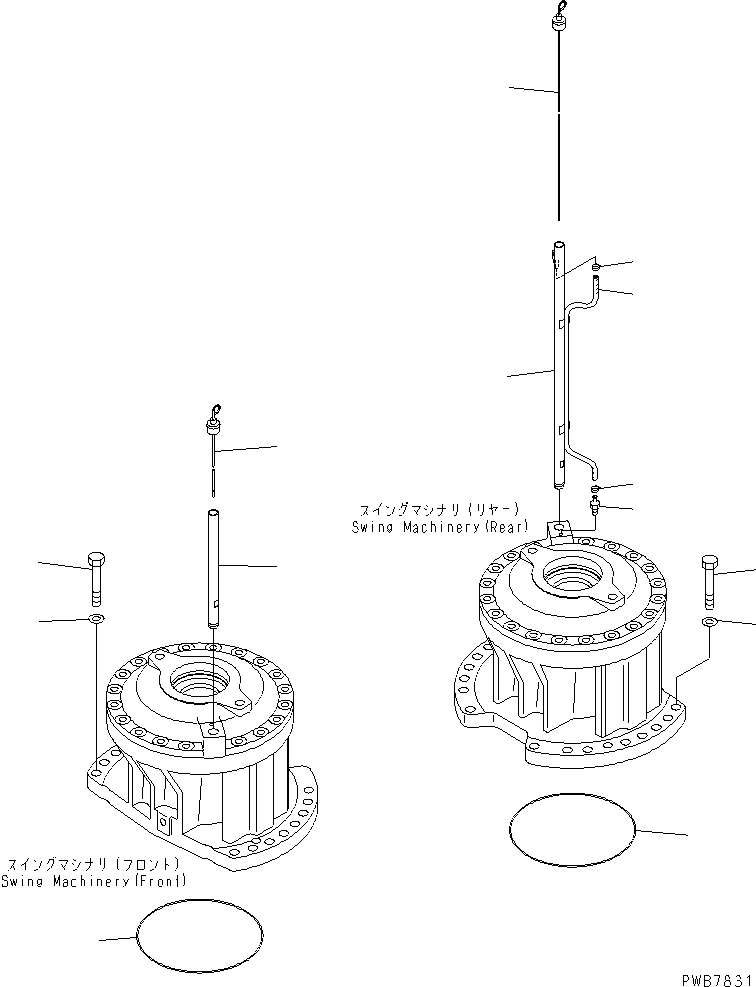 Заполнитель 21N-26-31132 KOMATSU