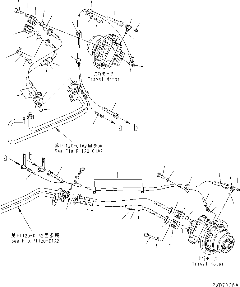 Шланг 07097-41014 KOMATSU