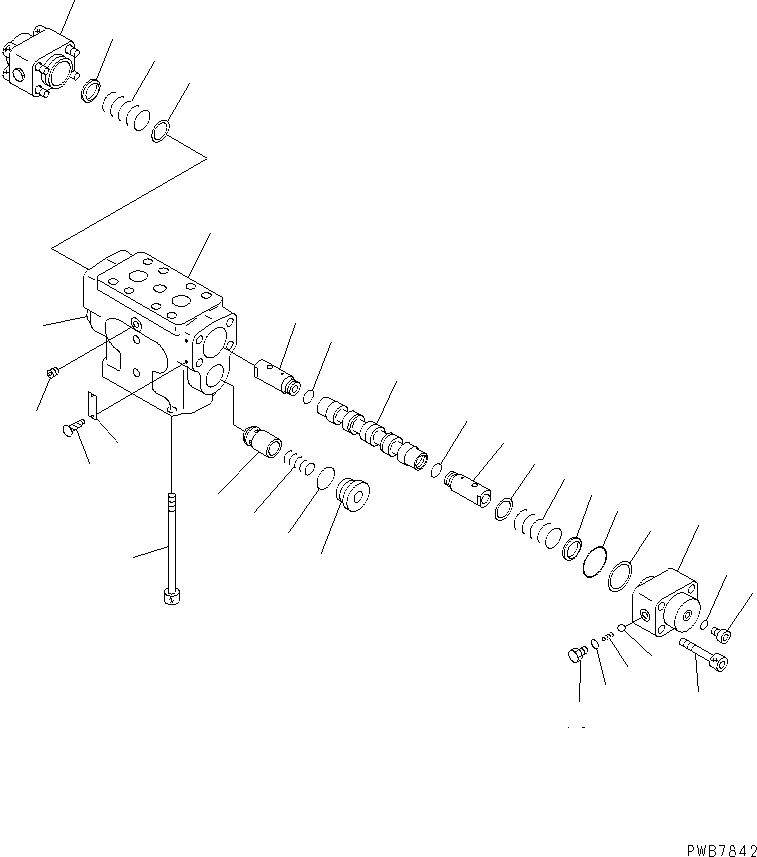 Клапан KBB0850-16001 KOMATSU