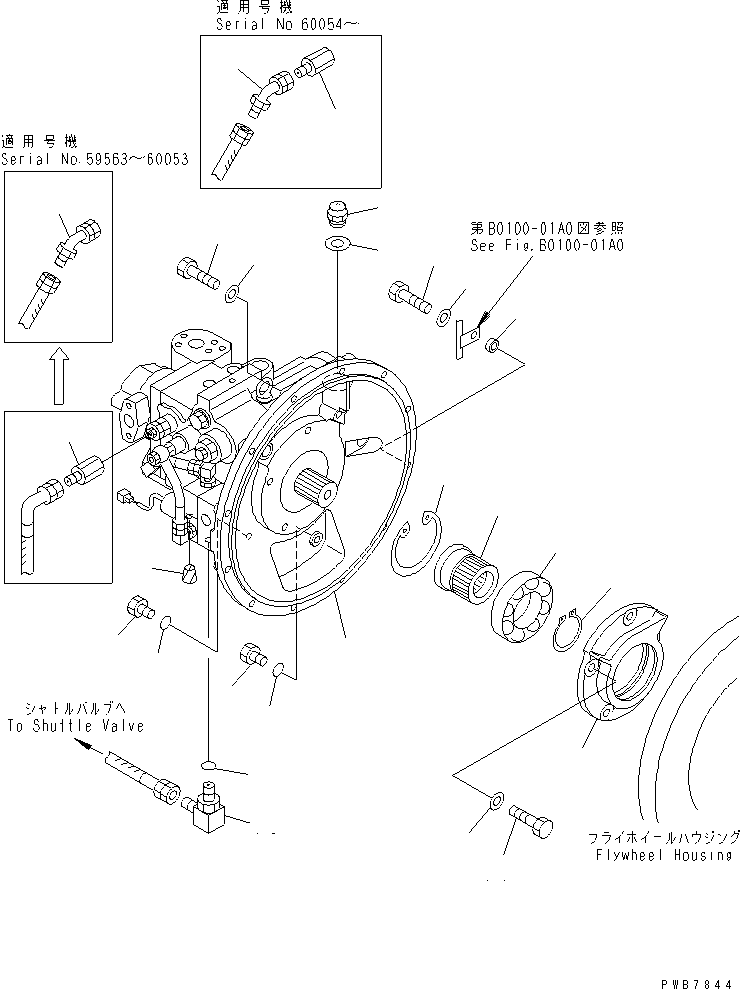 Ниппель 201-62-64210 KOMATSU