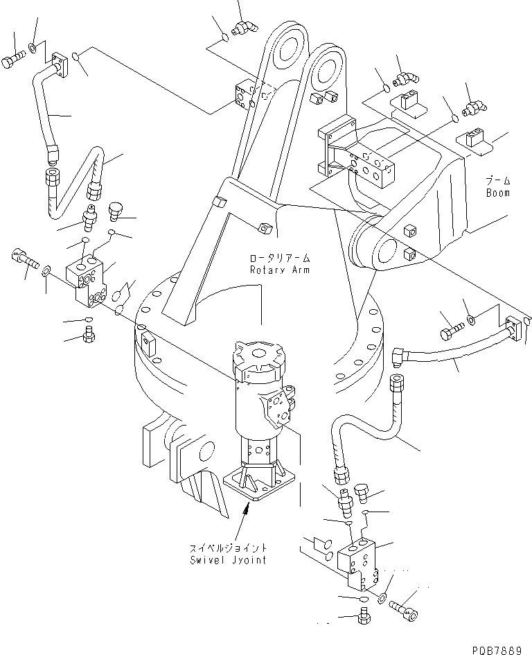 Шланг 202-966-7730 KOMATSU