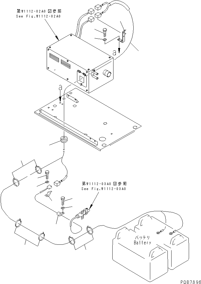 Жгут проводов 203-977-8170 KOMATSU